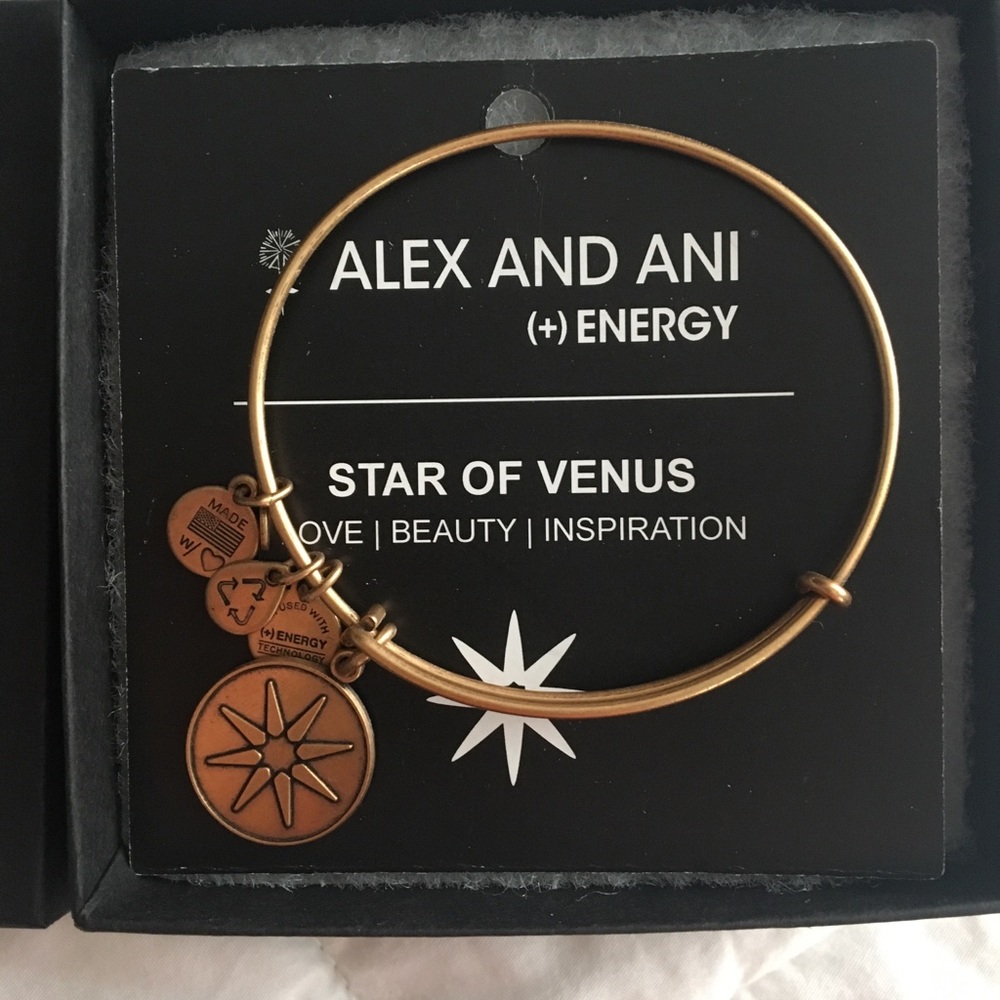 Alex and Ani Star of Venus bracelet